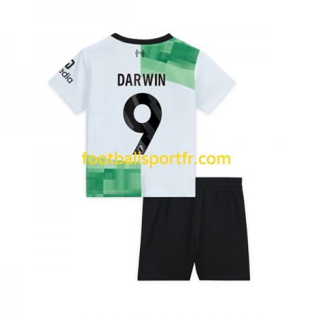Tenue Liverpool Darwin Nunez 9 Enfant Exterieur 2023-2024 Maillot de Foot